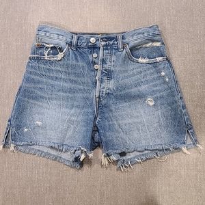 Abercrombie & Fitch 4 Inch denim shorts